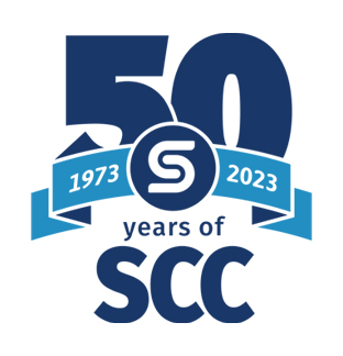 Celebrating 50 Years of SCC logo