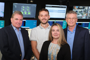 State Office of CIO from left: Ed Toner, Jonathan Walrath, Stacey Warner and Dave Hattan.