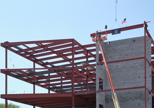 Construction on the Lincoln Campus