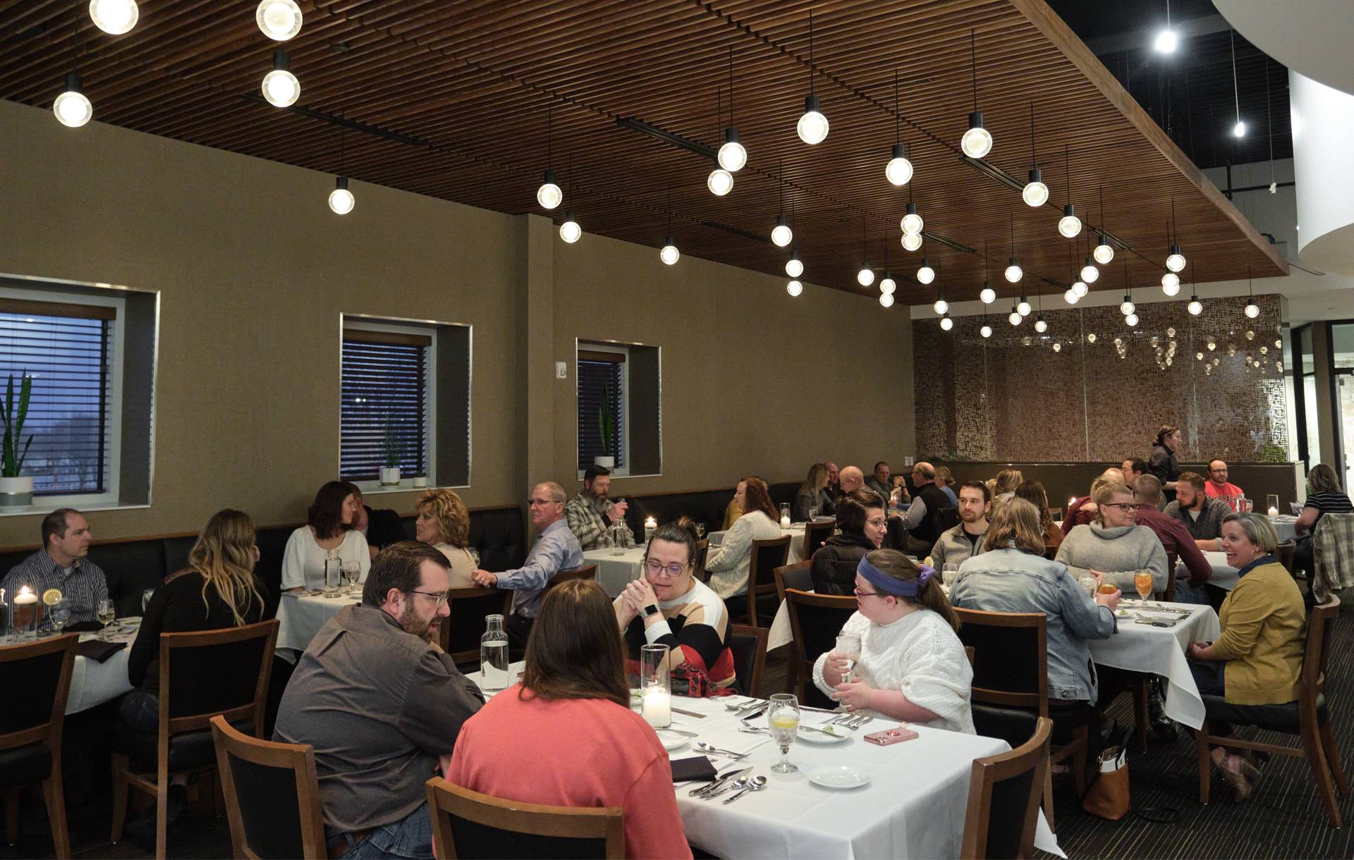 Lunch at Course Restaurant on the Lincoln Campus