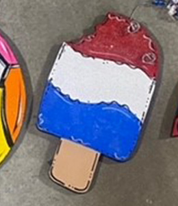 Red, White & Blue Popsicle #3