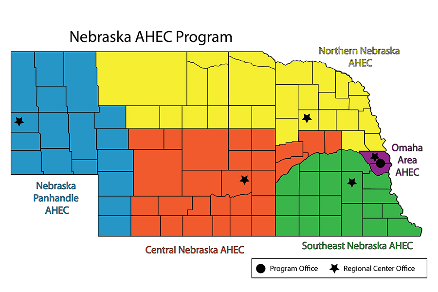 ahec map